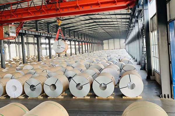 鋁卷儲存環境參考圖片